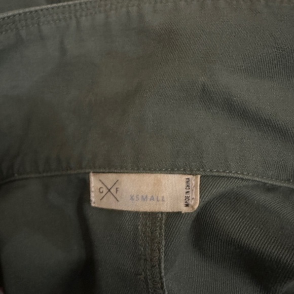 GENTLE FAWN MILITARY GREEN UTILITY SHACKET - XS - Picture 12 of 12